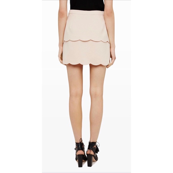 Club Monaco Scalloped Skirt - Picture 4 of 8